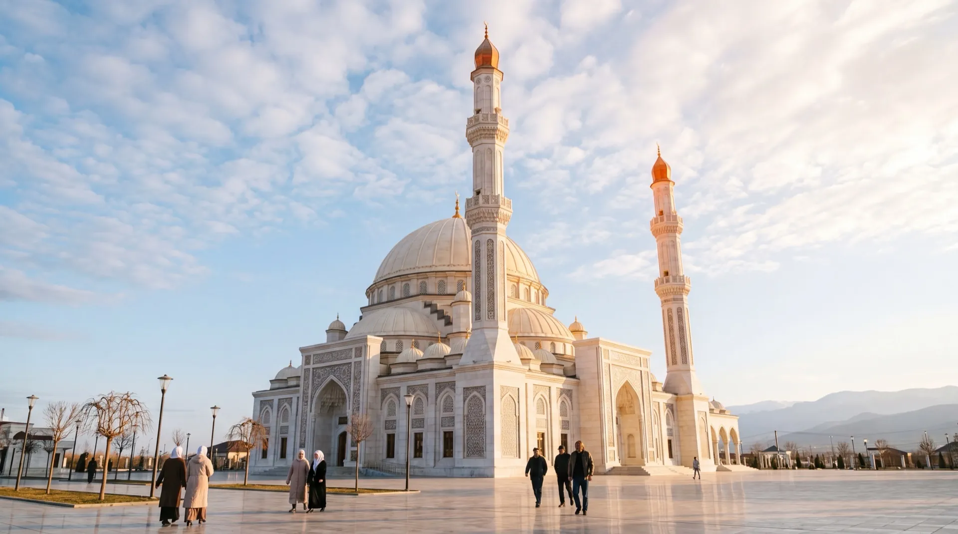 Mosquée de Grozny, Tchétchénie